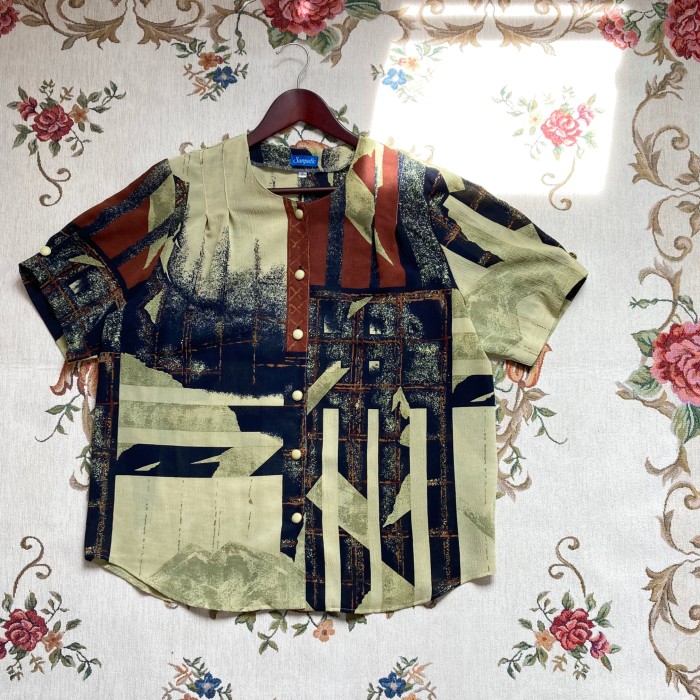 JAPAN vintage retro patterned shirt | Vintage.City Vintage Shops, Vintage Fashion Trends