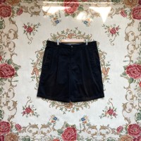 old vintage black short slacks | Vintage.City 古着屋、古着コーデ情報を発信