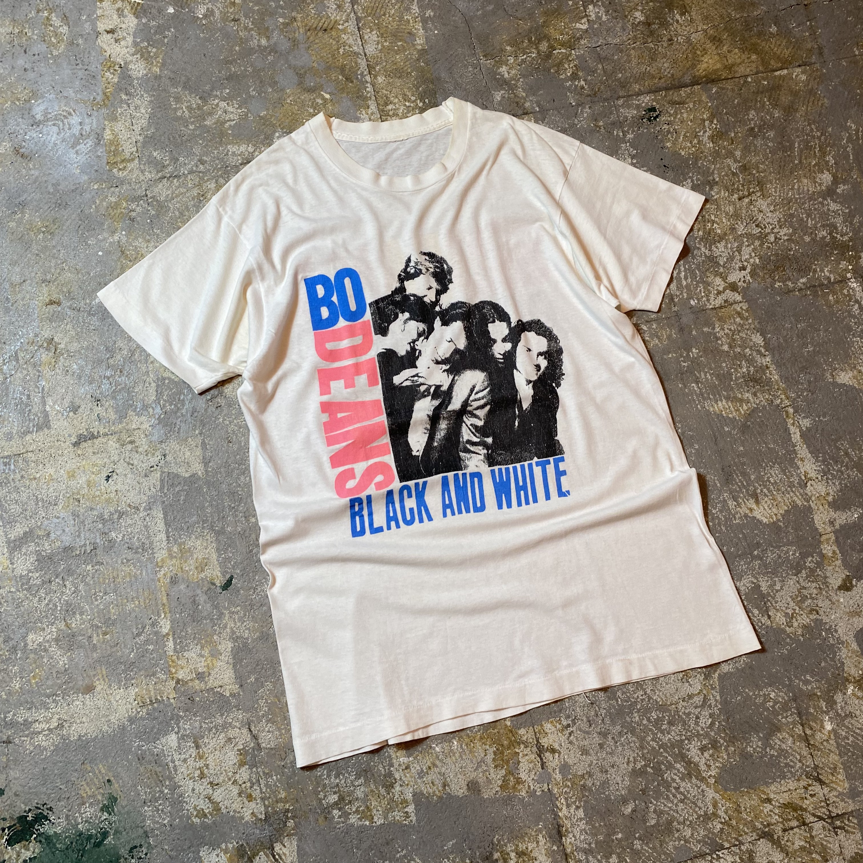 90s BODEANS/BLACK and WHITE バンドtシャツ USA製 | Vintage.City