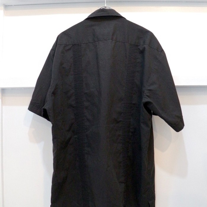 【black loose cuba shirt】 | Vintage.City 古着屋、古着コーデ情報を発信