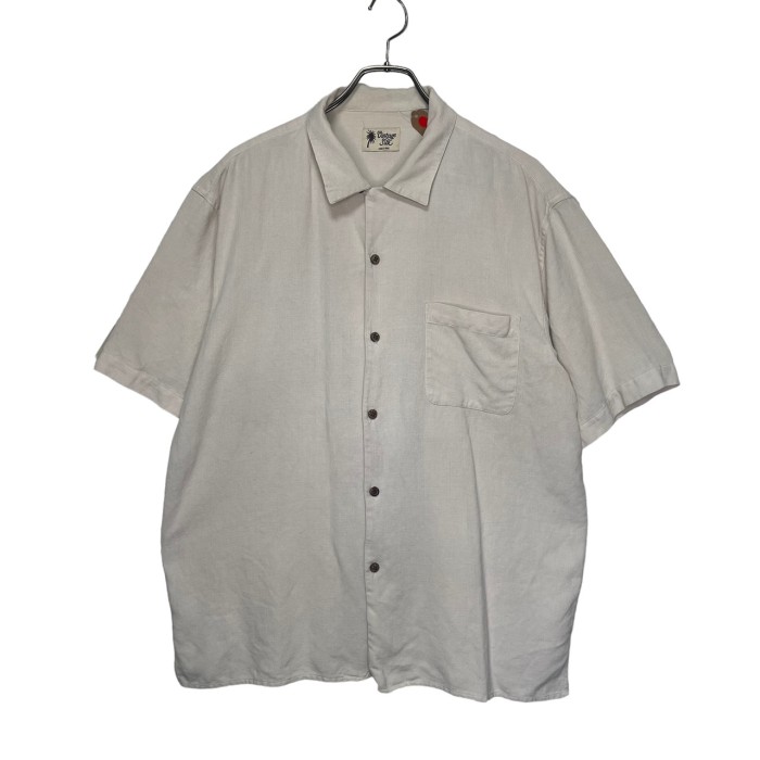 Lintage silk   半袖シルクシャツ　L | Vintage.City 古着屋、古着コーデ情報を発信