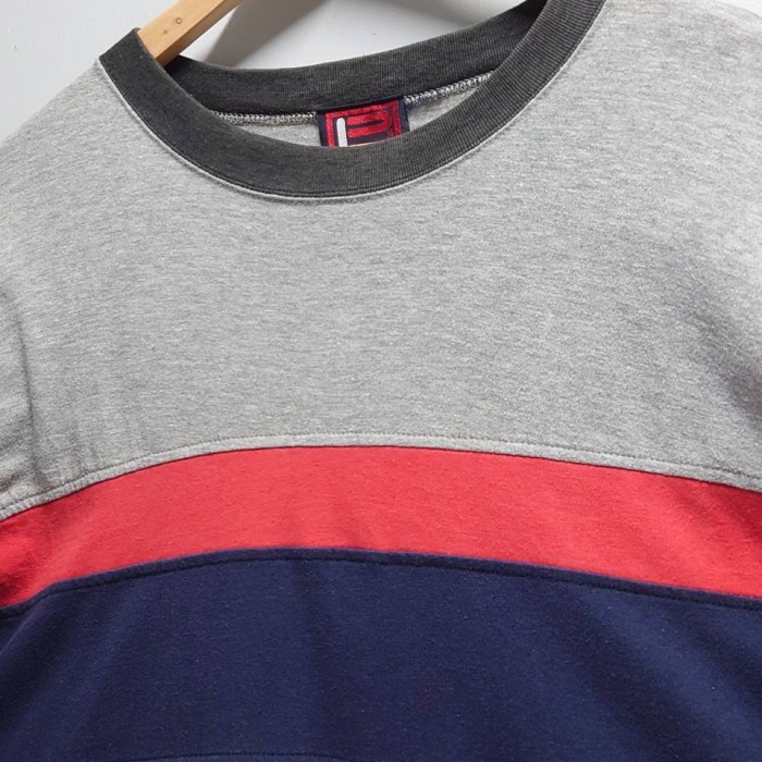 PRO DESIGN ライン入り 切り替え リンガー Tシャツ グレー系 | Vintage.City 빈티지숍, 빈티지 코디 정보