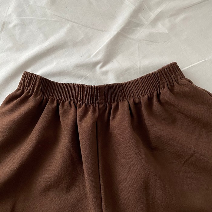 brown polyester easy pants | Vintage.City 빈티지숍, 빈티지 코디 정보