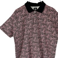 stussy ステューシー ポロシャツ 総柄 半袖 ペイズリー柄 | Vintage.City ヴィンテージ 古着