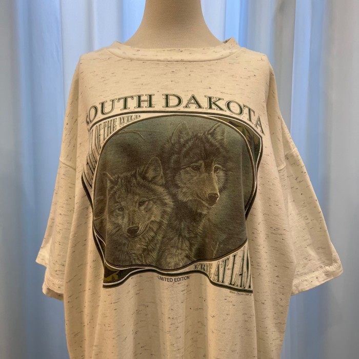 90s Wolf T-shirt | Vintage.City 古着屋、古着コーデ情報を発信