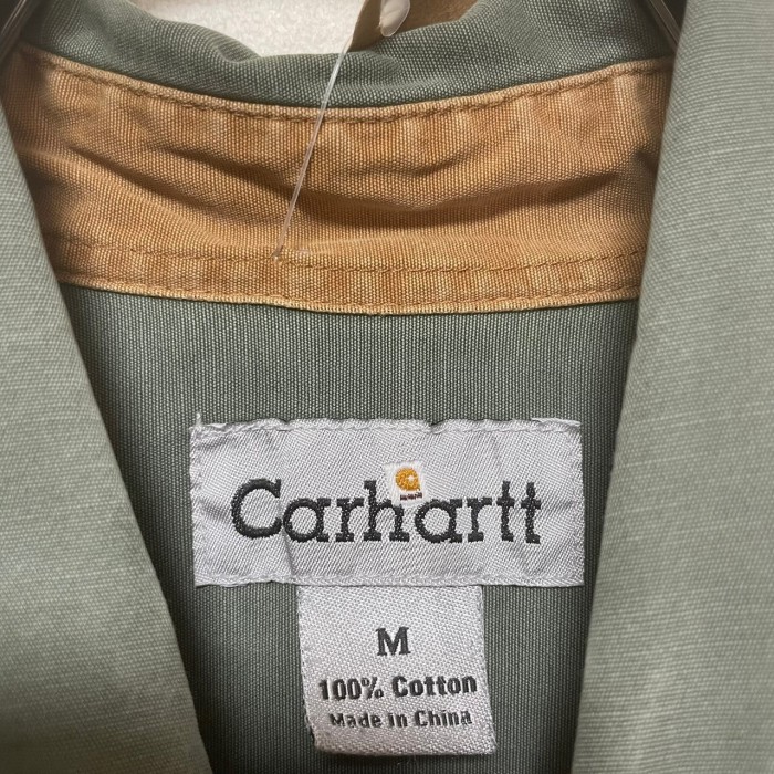 Carhartt   半袖シャツ　M   コットン100%  革パッチ | Vintage.City 古着屋、古着コーデ情報を発信