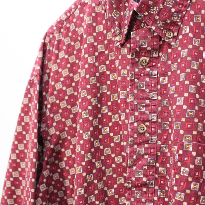 USA VINTAGE CHERESKIN PATTERNED DESIGN SHIRT/アメリカ古着柄デザインシャツ | Vintage.City 古着屋、古着コーデ情報を発信