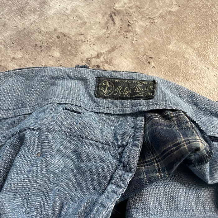 【Ralph Lauren】ラルフローレン ショートパンツ ショーツ チェック ブルー 青 | Vintage.City 古着屋、古着コーデ情報を発信