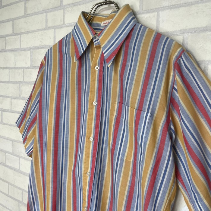 unknown    半袖シャツ　XL   ストライプ | Vintage.City 古着屋、古着コーデ情報を発信
