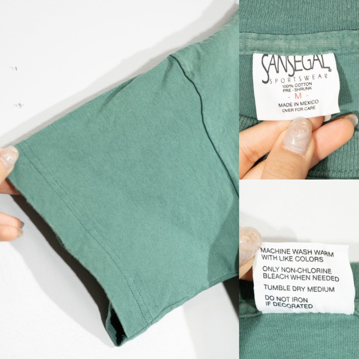 USA VINTAGE SANSEGAL WOLF PRINT DESIGN T SHIRT/アメリカ古着オオカミプリントデザインTシャツ | Vintage.City 古着屋、古着コーデ情報を発信