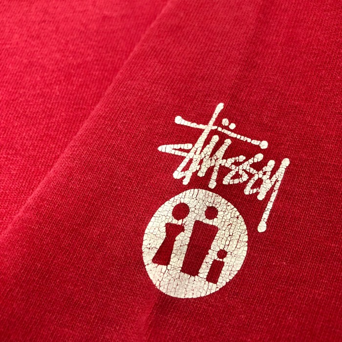 90s OLD STUSSY/Family Tee/USA製/紺タグ/S/ファミリー/家族プリント/Tシャツ/レッド/ステューシー/オールドステューシー/古着/ヴィンテージ/アーカイブ | Vintage.City Vintage Shops, Vintage Fashion Trends