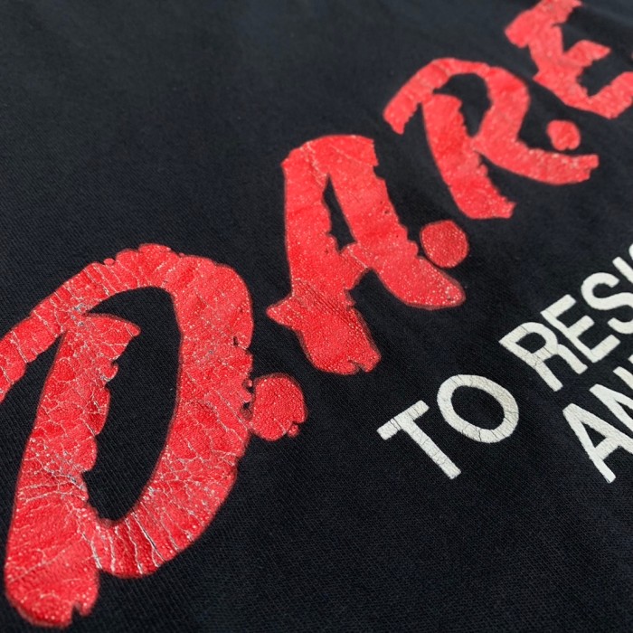 90年代 USA製 D.A.R.E. Drag Tシャツ / ヘインズ 古着 Tシャツ Used ビンテージ | Vintage.City 빈티지숍, 빈티지 코디 정보