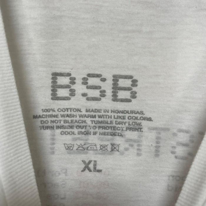 【両面プリント】BSB    半袖シャツ　XL   コットン100% | Vintage.City 古着屋、古着コーデ情報を発信