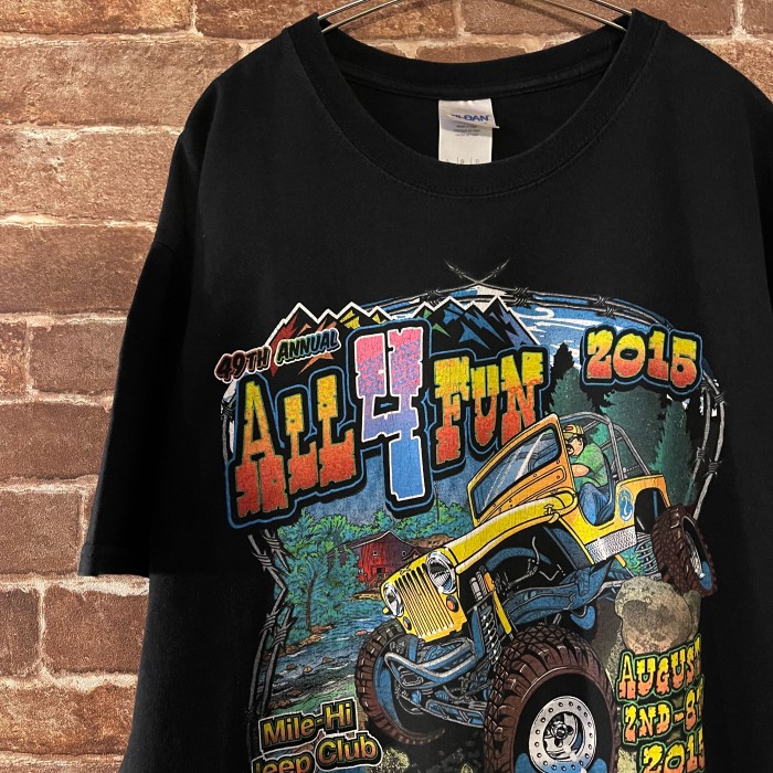 00’s GILDAN Jeep Club print Tシャツ | Vintage.City 古着屋、古着コーデ情報を発信