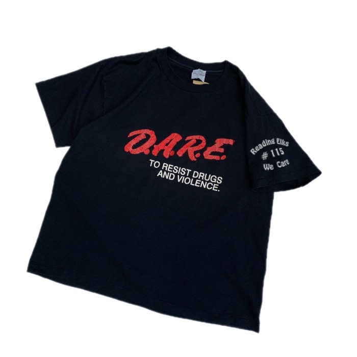 90年代 USA製 D.A.R.E. Drag Tシャツ / ヘインズ 古着 Tシャツ Used ビンテージ | Vintage.City Vintage Shops, Vintage Fashion Trends