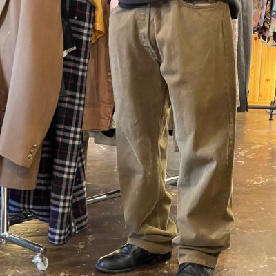 euro Levi's Brown color denim pants | Vintage.City ヴィンテージ 古着