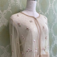 1960s Tulle Beaded Cardigan | Vintage.City 古着屋、古着コーデ情報を発信