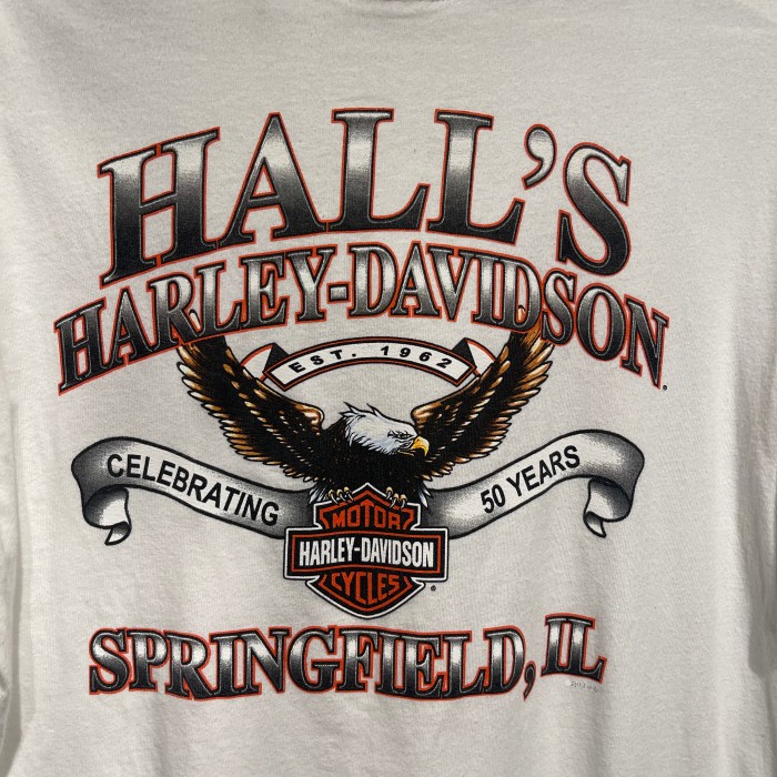 「HARLEY-DAVIDSON」CELEBRATING 50YEARS T-shirts | Vintage.City 古着屋、古着コーデ情報を発信