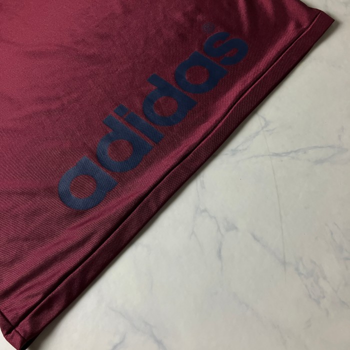 90s~ OLD adidas アディダス デサント製 ゲームシャツ サッカー