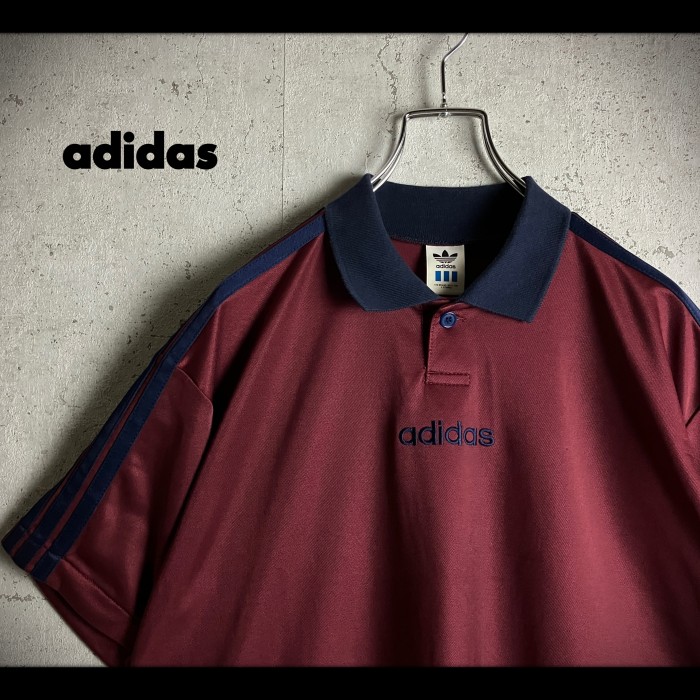 90s~ OLD adidas アディダス デサント製 ゲームシャツ サッカー