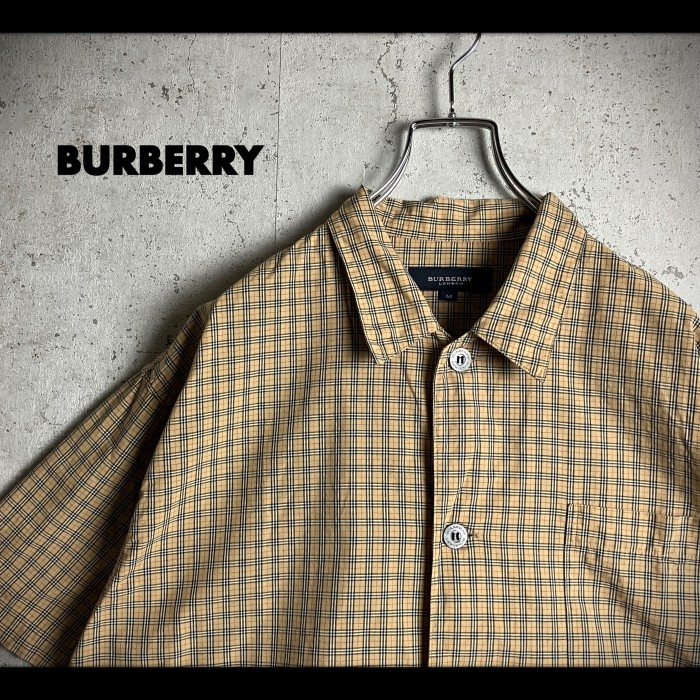 BURBERRY LONDON バーバリー ノバチェック 半袖 シャツ | Vintage.City
