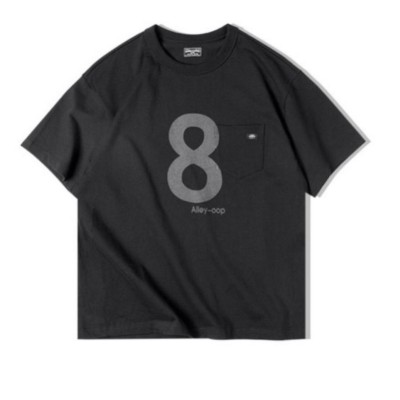 No.8 Alley Oop ヘビーウェイトTシャツ ヘビーTシャツ 半袖 アンダーTシャツ インナー カットソー シャツ メンズ トップス ヘビロテ セール　軽量通気　ブラック　黒 | Vintage.City 古着屋、古着コーデ情報を発信