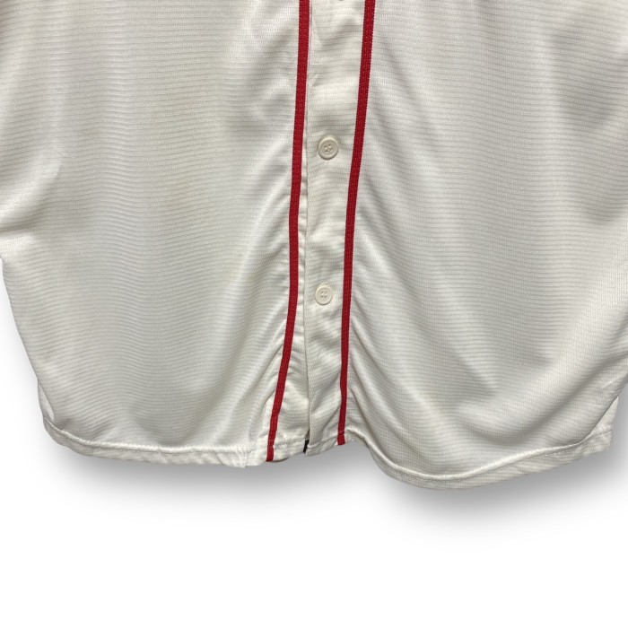 00s MLB St. Louis Cardinals embroidery patch baseball game shirt ベースボール セントルイス・カージナルス 刺繍ワッペン ゲームシャツ | Vintage.City 古着屋、古着コーデ情報を発信