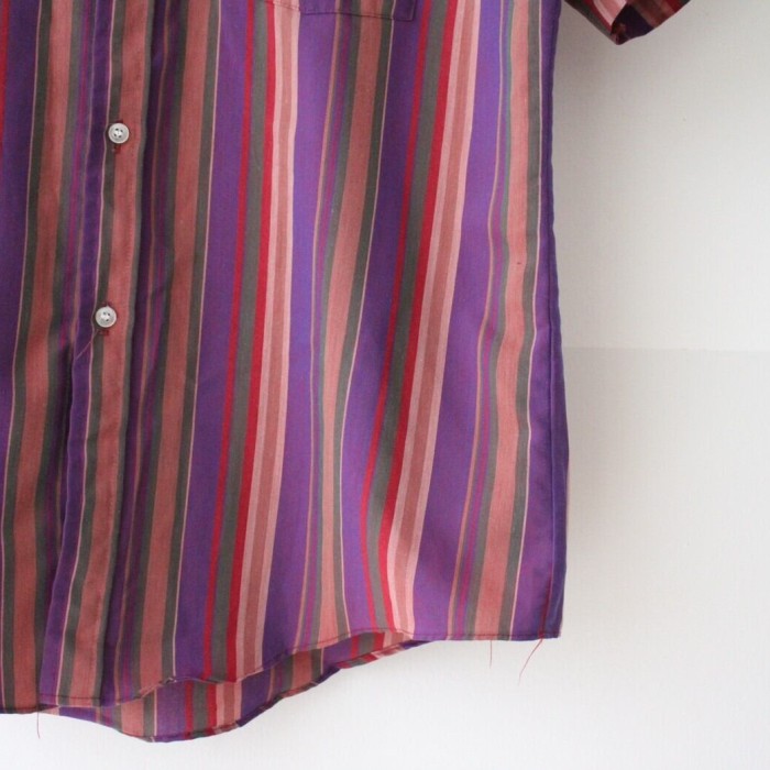 70s IVY CLASSICS Stripe Pattern Shirt | Vintage.City 古着屋、古着コーデ情報を発信