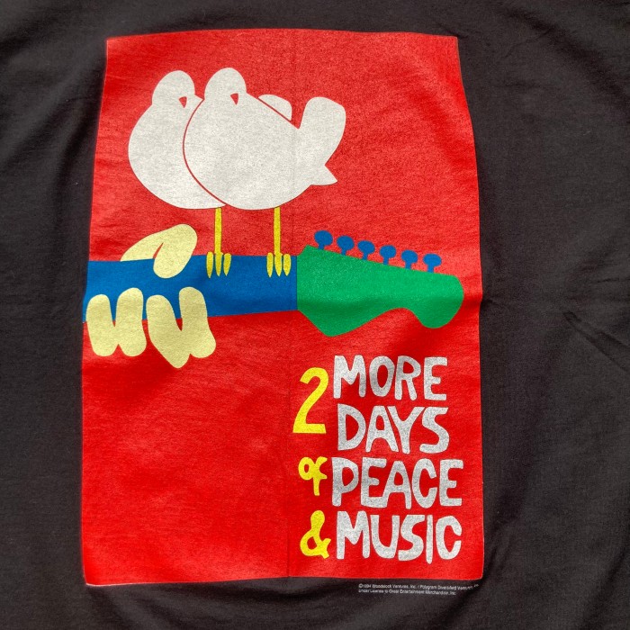 90s Woodstock print T-shirt 「2 more days of peace & music」90年代　94年ウッドストック　フェスティバル　 | Vintage.City Vintage Shops, Vintage Fashion Trends