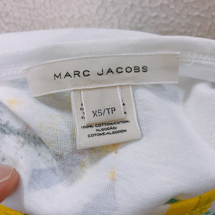 マークジェイコブス　半袖Ｔシャツ　白　花柄　MARC JACOBS  美品 | Vintage.City 古着屋、古着コーデ情報を発信