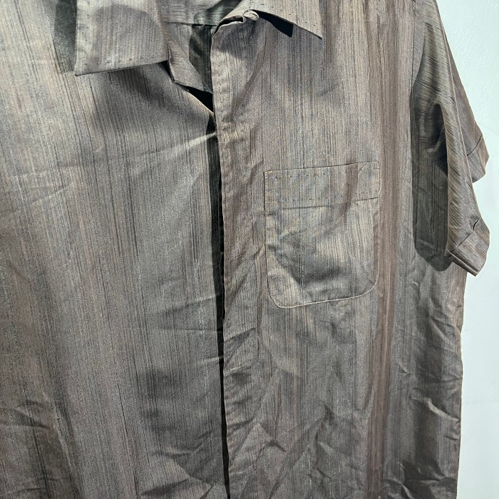 VINTAGE 60’S TOWNCRAFT OPEN COLLAR SHIRT | Vintage.City 古着屋、古着コーデ情報を発信