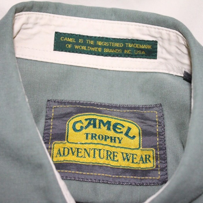 80s CAMEL Work Shirt | Vintage.City 古着屋、古着コーデ情報を発信