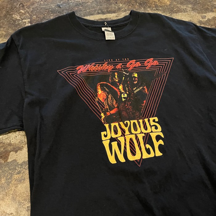 JOYOUS WOLF Band Black T | Vintage.City 古着屋、古着コーデ情報を発信