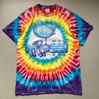90s Woodstock tie-dye T-shirt　90年代　99年ウッドストックフェスティバル　タイダイプリントTシャツ | Vintage.City ヴィンテージ 古着