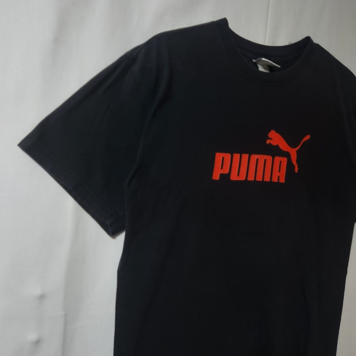 90s PUMA　プーマ　ヴィンテージ　ロゴ　Tシャツ　企業　半袖　黒　ブラック　サイズL | Vintage.City 빈티지숍, 빈티지 코디 정보
