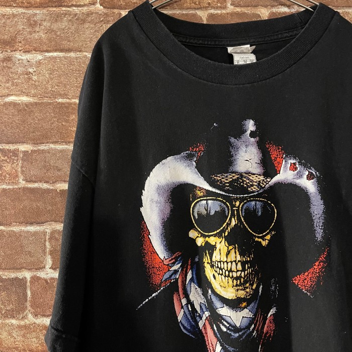 00’s ALSTYLE skull print Tシャツ | Vintage.City 빈티지숍, 빈티지 코디 정보