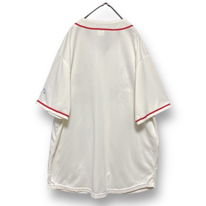 00s MLB St. Louis Cardinals embroidery patch baseball game shirt ベースボール セントルイス・カージナルス 刺繍ワッペン ゲームシャツ | Vintage.City 古着屋、古着コーデ情報を発信