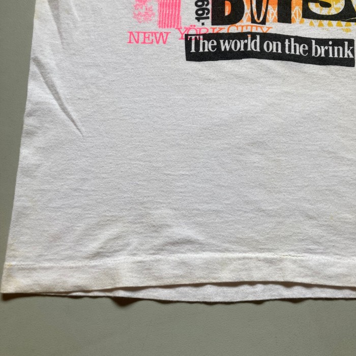 90s FREAK CITY hand print T-shirt 手刷りプリントTシャツ半袖Tシャツ | Vintage.City 古着屋、古着コーデ情報を発信