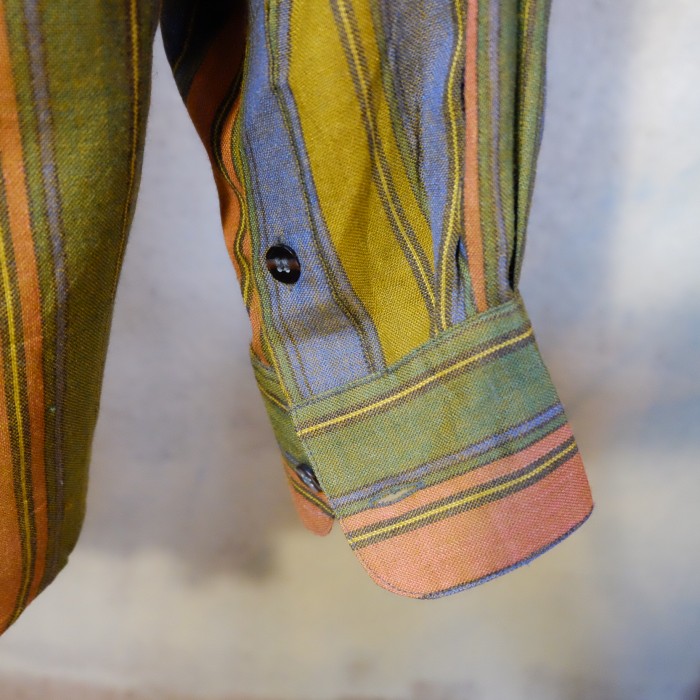 goouch silk linen shirt | Vintage.City 빈티지숍, 빈티지 코디 정보