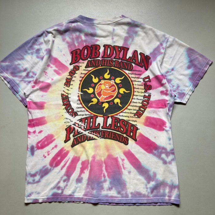00s Bob Dylan and his band /Phil Lesh and his friends Summer Tour 2000 tie-dye T-shirt タイダイTシャツプリントTシャツ 半袖Tシャツ | Vintage.City Vintage Shops, Vintage Fashion Trends