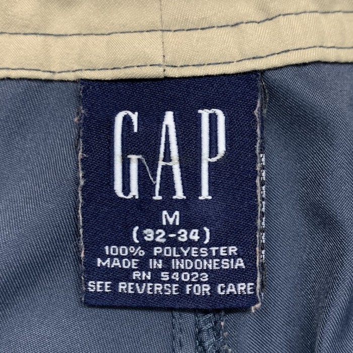 90'S GAP 旧タグ ウエストドローコード付き カーゴパンツ NAVY | Vintage.City 古着屋、古着コーデ情報を発信