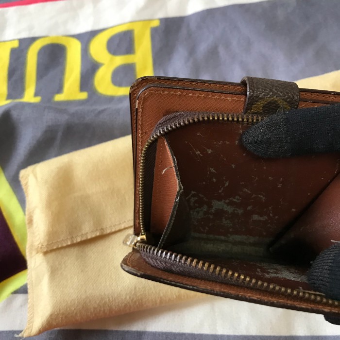 Louis Vuitton ルイヴィトン財布モノグラムコンパクトジップ　折り財布 | Vintage.City 古着屋、古着コーデ情報を発信