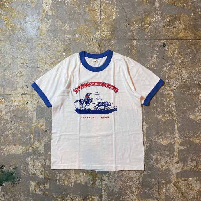 70s80s スクリーンスターズ リンガーtシャツ USA製 L ブルー | Vintage.City 古着屋、古着コーデ情報を発信