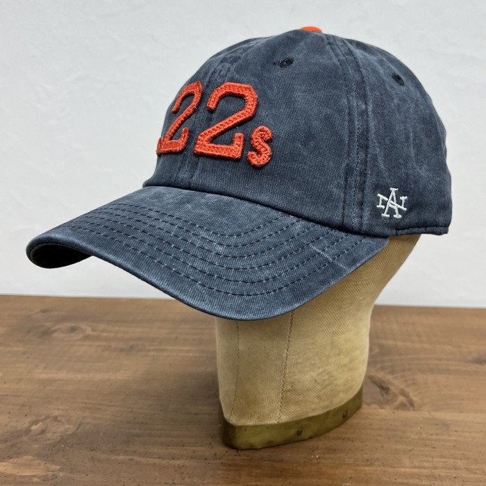 AMERICAN NEEDLE "MOUTRIE COLT 22s" コットン ベースボールキャップ WASHED NAVY (NEW) | Vintage.City 빈티지숍, 빈티지 코디 정보