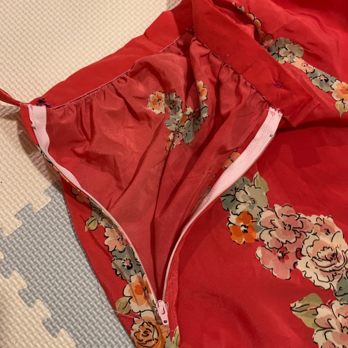 ロングスカート　RED | Vintage.City 古着屋、古着コーデ情報を発信