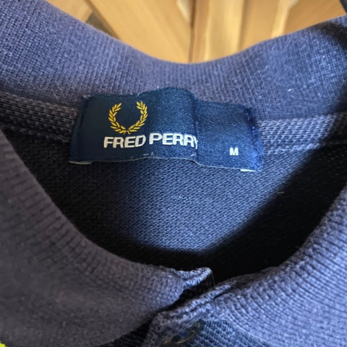 FRED PERRY フレッドペリー　ポロシャツ　ネイビー　リンガー　ゴルフ | Vintage.City 古着屋、古着コーデ情報を発信