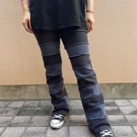 boarder stretch flare denim pants | Vintage.City 빈티지숍, 빈티지 코디 정보