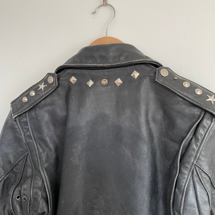 80s schott double leather jkt. | Vintage.City 古着屋、古着コーデ情報を発信
