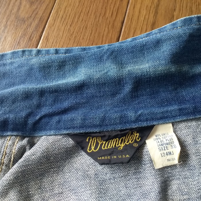 70s wrangler 124MJ （最晩年） デニムジャケット | Vintage.City 古着屋、古着コーデ情報を発信