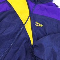 90s Reebok Vector Design Multi Color Nylon Jacket Size M | Vintage.City 빈티지숍, 빈티지 코디 정보